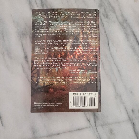 Gods and Generals * Jeff Shaara * Civil War Trilogy #1 - Picture 2 of 9